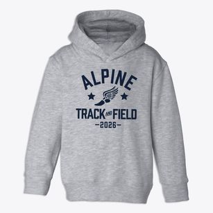 Alpine Elementary School Track and Field Toddler Hoodie