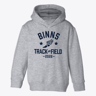 Binns Elementary School Track and Field Toddler Hoodie