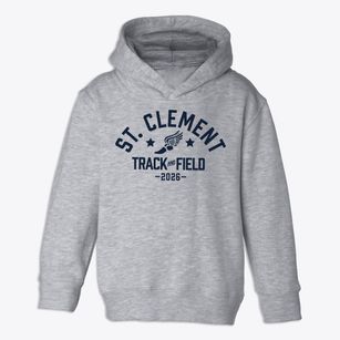 Saint Clement School Track and Field Toddler Hoodie