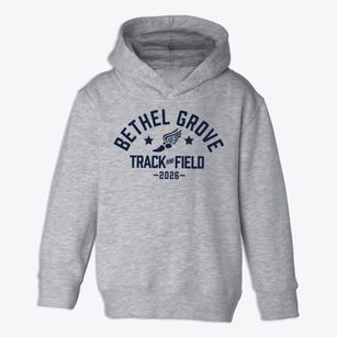 Bethel Grove Elementary School Track and Field Toddler Hoodie