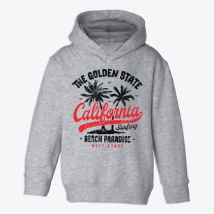  California Beach Paradise Toddler Hoodie