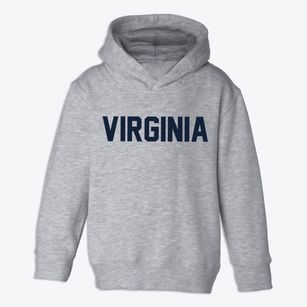  Virginia Block Letter Toddler Hoodie