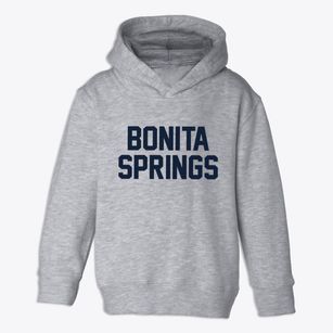Bonita Springs Florida Classic Block Toddler Hoodie