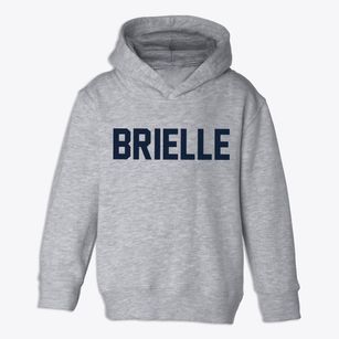Brielle New Jersey Classic Block Toddler Hoodie