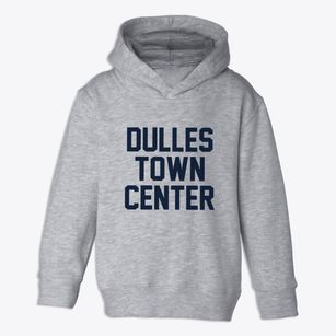 Dulles Town Center Virginia Classic Block Toddler Hoodie