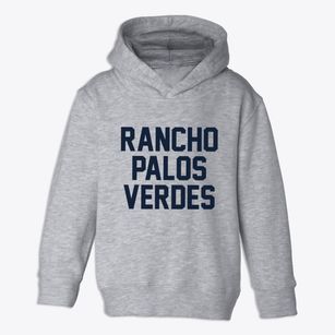 Rancho Palos Verdes California Classic Block Toddler Hoodie