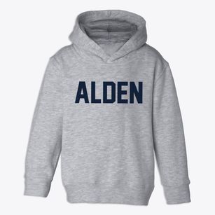 Alden Wisconsin Classic Block Toddler Hoodie