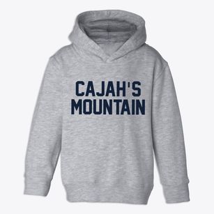 Cajah's Mountain North Carolina Classic Block Toddler Hoodie