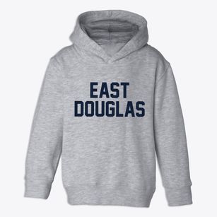 East Douglas Massachusetts Classic Block Toddler Hoodie