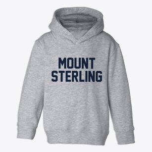 Mount Sterling Illinois Classic Block Toddler Hoodie