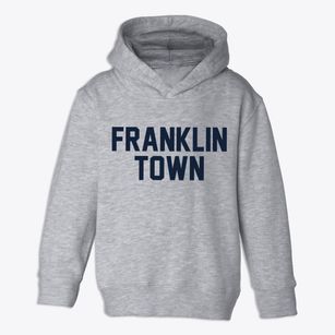 Franklin Town Massachusetts Classic Block Toddler Hoodie