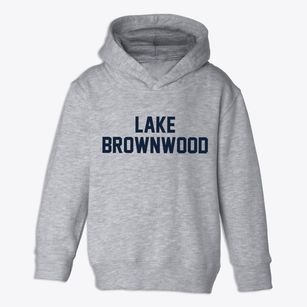 Lake Brownwood Texas Classic Block Toddler Hoodie