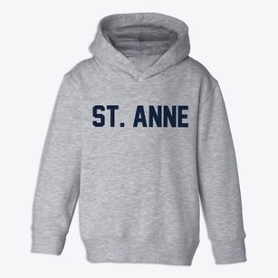 St. Anne Illinois Classic Block Toddler Hoodie