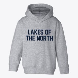 Lakes Of The North Michigan Classic Block Toddler Hoodie