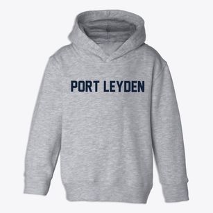 Port Leyden New York Classic Block Toddler Hoodie