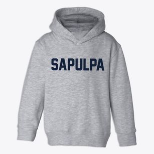 Sapulpa Oklahoma Classic Block Toddler Hoodie