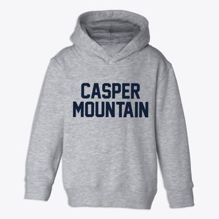Casper Mountain Wyoming Classic Block Toddler Hoodie