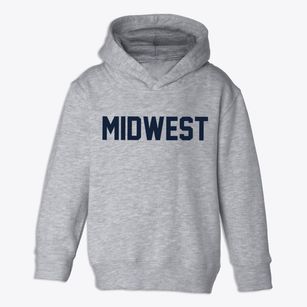 Midwest Wyoming Classic Block Toddler Hoodie