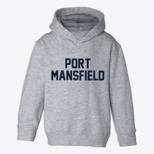 Port Mansfield Texas Classic Block Toddler Hoodie