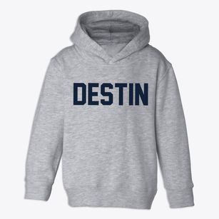 Destin Florida Classic Block Toddler Hoodie