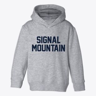 Signal Mountain Tennessee Classic Block Toddler Hoodie