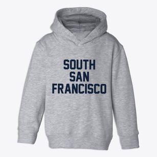 South San Francisco California Classic Block Toddler Hoodie