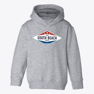 South Beach Florida Diamond Star Toddler Hoodie