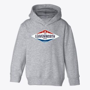 Leavenworth Kansas Diamond Star Toddler Hoodie