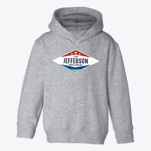 Jefferson North Carolina Diamond Star Toddler Hoodie