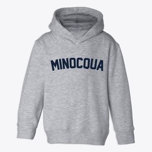 Minocqua Wisconsin Classic Curve Toddler Hoodie