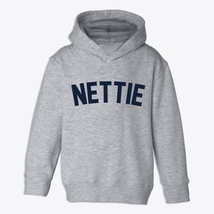 Nettie West Virginia Classic Curve Toddler Hoodie