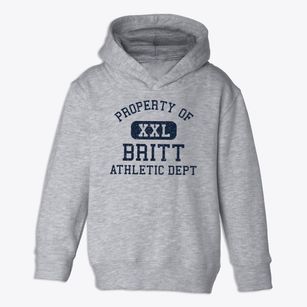 Britt Iowa Athletic Dept Toddler Hoodie