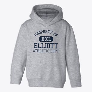 Elliott Iowa Athletic Dept Toddler Hoodie