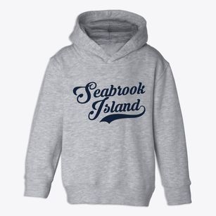 Seabrook Island South Carolina Vintage Team Toddler Hoodie