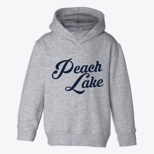Peach Lake New York Vintage Team Toddler Hoodie