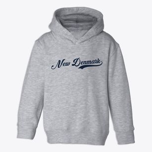 New Denmark Wisconsin Vintage Team Toddler Hoodie