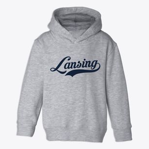 Lansing Michigan Vintage Team Toddler Hoodie