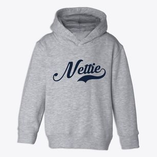 Nettie West Virginia Vintage Team Toddler Hoodie