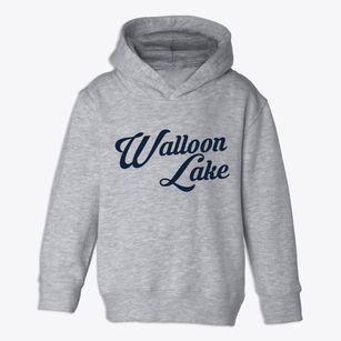 Walloon Lake Michigan Vintage Team Toddler Hoodie