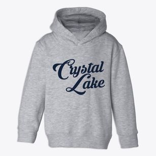 Crystal Lake Iowa Vintage Team Toddler Hoodie