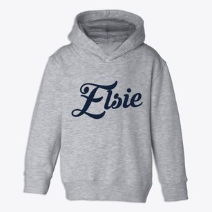 Elsie Nebraska Vintage Team Toddler Hoodie