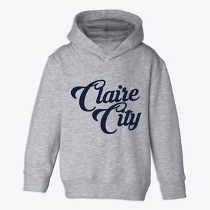 Claire City South Dakota Vintage Team Toddler Hoodie