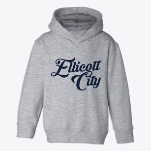 Ellicott City Maryland Vintage Team Toddler Hoodie