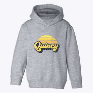 Quincy Illinois Sublime Sunset Toddler Hoodie