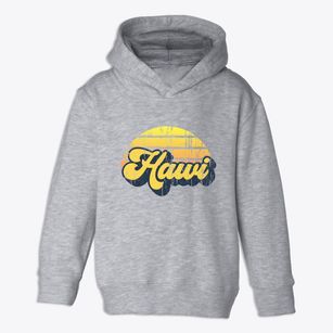 Hawi Hawaii Sublime Sunset Toddler Hoodie