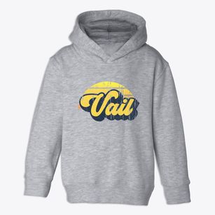 Vail Iowa Sublime Sunset Toddler Hoodie