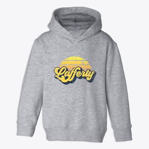 Lafferty Ohio Sublime Sunset Toddler Hoodie