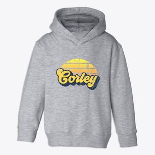 Corley Iowa Sublime Sunset Toddler Hoodie