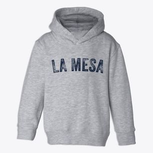 La Mesa California Timeless Retro Toddler Hoodie