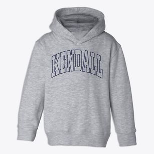 Kendall New York Trendy Block Toddler Hoodie